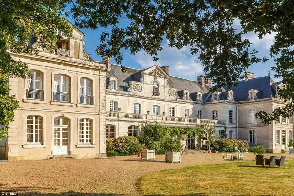 AirBnB Chateau Loire Valley, France