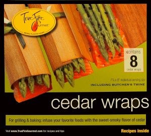 Cedar Paper Wraps For Salmon Smoking